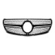 Μάσκα Για Mercedes-Benz Vito W447 14-19 Diamond Look Μαύρο/Χρώμιο 1 Τεμάχιο