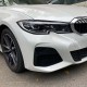 Φρυδάκια Μπροστινών Φαναριών Για Bmw 3 G20 / G21 2019-2021 Pre-LCI Βαμμένα Μάυρο Γυαλιστερό Χρώμα 2 Τεμάχια