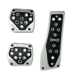 Πεντάλ Αλουμινίου Universal Art-21962 Ασημί - Μαύρο Σετ 3 Τεμάχια Πεντάλ Αλουμινίου Universal Art-21962 Ασημί - Μαύρο Σετ 3 Τεμάχια