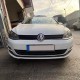 Μπροστινό Spoiler Για VW Golf VII (7.5) 17-20 Standard Έκδοση Μαύρο Χρώμα Από Abs Πλαστικό 3 Τεμάχια
