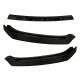 Μπροστινό Spoiler Για VW Golf VII (7.5) 17-20 Standard Έκδοση Μαύρο Χρώμα Από Abs Πλαστικό 3 Τεμάχια