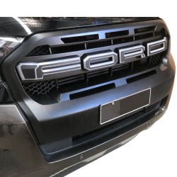 Μάσκα Για Ford Ranger T8 2019+ Wild Trak Φωτιζόμενη Μαύρο Ματ Μάσκα Για Ford Ranger T8 2019+ Wild Trak Φωτιζόμενη Μαύρο Ματ