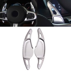 Paddles Shift Αλουμινίου Για BMW Series 5 G30/G31 2017- Ασημί 2 Τεμάχια Paddles Shift Αλουμινίου Για BMW Series 5 G30/G31 2017- Ασημί 2 Τεμάχια