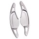 Paddles Shift Αλουμινίου Για BMW Series 5 G30/G31 2017- Ασημί 2 Τεμάχια