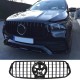 Μάσκα Για Mercedes-Benz GLE-Class W167/C167/V167 19+ GT Amg Panamericana Look Μαύρο 1 Τεμάχιο