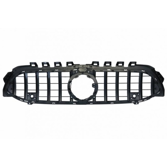 Μάσκα Για Mercedes-Benz A-Class W177 18+ GT Amg Panamericana Look Μαύρο/Χρώμιο 1 Τεμάχιο