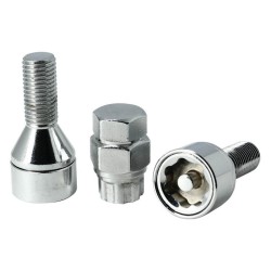 Αντικλεπτικά Μπουλόνια Ασφαλείας Butzi Premium Kit 6 pcs Με Μοναδικό Κλειδί-Εργαλείο Type-DD M12x1.25 L28 T17