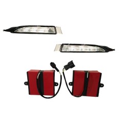 DRL Set Για VW Golf VI (6) 08-11 R20 Look Προφυλακτήρα 2 Τεμάχια DRL Set Για VW Golf VI (6) 08-11 R20 Look Προφυλακτήρα 2 Τεμάχια