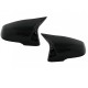 Καπάκια Καθρεφτών Για Bmw 1 F40, 2 F44/F45/F46, X1 F48,  X2 F39, Z4 G29 M4 Look Γυαλιστερό Μαύρο 2 Τεμάχια