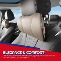 Μαξιλαράκι Αυχένα Αυτοκινήτου Από Δερματίνη Μπεζ Otom NPW-104 1 Τεμάχιο Μαξιλαράκι Αυχένα Αυτοκινήτου Από Δερματίνη Μπεζ Otom NPW-104 1 Τεμάχιο
