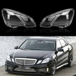 Κρύσταλλα Φαναριών Για Mercedes-Benz E-Class W212 Pre-Facelift Sedan / Touring 09-13 Ζευγάρι 2 Τεμάχια