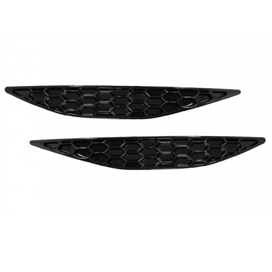 Delete Kit Αντανακλαστικών Πίσω Προφυλακτήρα VW Golf VII (7) 13-17 GTI Honeycomb 2 Τεμάχια