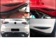 Delete Kit Αντανακλαστικών Πίσω Προφυλακτήρα VW Golf VII (7) 13-17 GTI Honeycomb 2 Τεμάχια