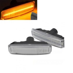 Πλαϊνά Φλας Φτερού Για Bmw 5 E39 Sedan 95-03 Dynamic Led White 2 Τεμάχια Πλαϊνά Φλας Φτερού Για Bmw 5 E39 Sedan 95-03 Dynamic Led White 2 Τεμάχια