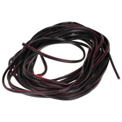 Προστατευτικό Τρίμ Πόρτας Αυτοκινήτου Μαύρο Νεροχύτη Με ταινία Διπλής Όψης 5mm x 5mm x 5 Μέτρα