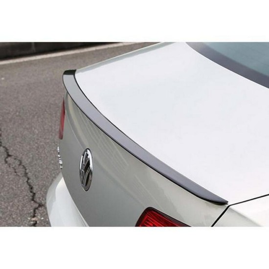 Αεροτομή Πορτ Παγκάζ Για VW Passat B8 15-22 Oem V1 look Lipspoiler Από Abs Πλαστικό Γυαλιστερή Μαύρη