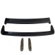 Αεροτομή Πορτ Παγκάζ Για Bmw 3 E36 90-99 Sedan / Coupe M3 GT-Look XL Με Αποστάτες Μαύρη Γυαλιστερή Από Abs Πλαστικό 4 Τεμάχια