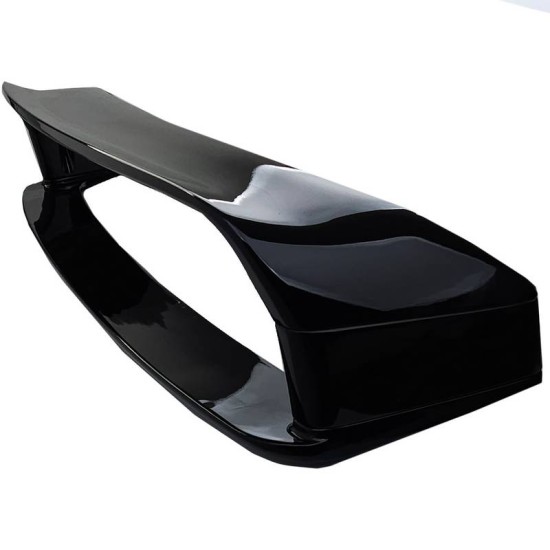 Αεροτομή Πορτ Παγκάζ Για Bmw 3 E36 90-99 Sedan / Coupe M3 GT-Look XL Με Αποστάτες Μαύρη Γυαλιστερή Από Abs Πλαστικό 4 Τεμάχια