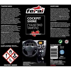 Γυαλιστικό Ταμπλό Με Άρωμα Φράουλας Feral 500ml Γυαλιστικό Ταμπλό Με Άρωμα Φράουλας Feral 500ml