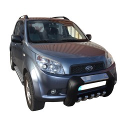 Bull Bar Bumper Guard Εμπρός Προφυλακτήρα Για Daihatsu Terios J2 2006+ Μαύρο Με Δόντια Inox Bull Bar Bumper Guard Εμπρός Προφυλακτήρα Για Daihatsu Terios J2 2006+ Μαύρο Με Δόντια Inox