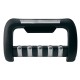 Bull Bar Bumper Guard Εμπρός Προφυλακτήρα Για Daihatsu Terios J2 2006+ Μαύρο Με Δόντια Inox