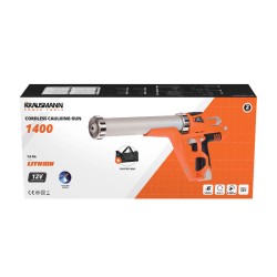 Ηλεκτρικό Πιστόλι Σιλικόνης Με 2 Μπαταρίες Λιθίου 12V 2x1.5Ah & Τσάντα Μεταφοράς Krausmann 1400 Ηλεκτρικό Πιστόλι Σιλικόνης Με 2 Μπαταρίες Λιθίου 12V 2x1.5Ah & Τσάντα Μεταφοράς Krausmann 1400