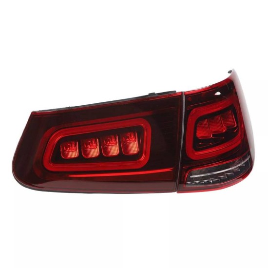 Πισινά Φανάρια Set Για Mercedes-Benz GLC C253/X253 Pre-Face To Facelift Look Full Led Bar Carner
