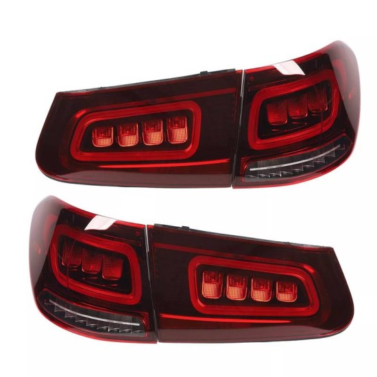 Πισινά Φανάρια Set Για Mercedes-Benz GLC C253/X253 Pre-Face To Facelift Look Full Led Bar Carner