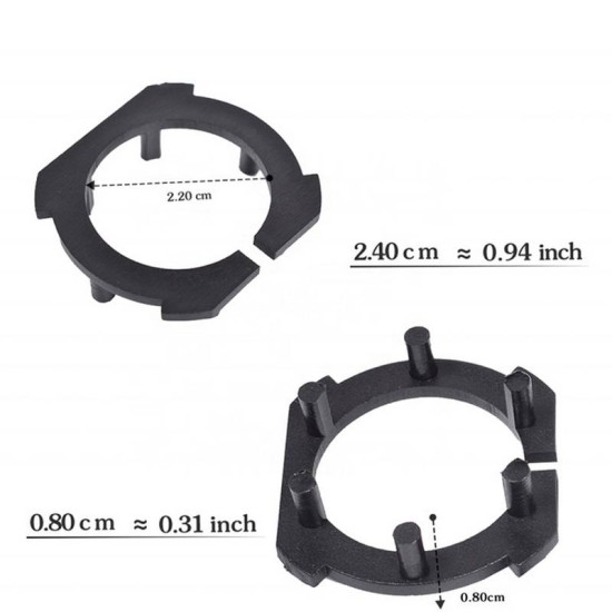 Αντάπτορας Τοποθέτησης Xenon & Led Για Honda/ Mazda/ Opel TK-121 1 Τεμάχιο