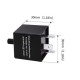 Ρελέ Αυτοκινήτου Flasher Για Led 12 Volt Ρυθμιζόμενο (Positive Connection) 0.02A-20A  CF13KT 1 Τεμάχιο