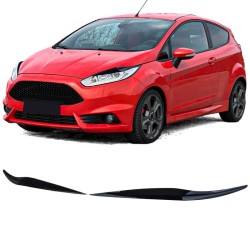Φρυδάκια Μπροστινών Φαναριών Για Ford Fiesta 12-17 Evil Eye Μαύρο Γυαλιστερό 2 Τεμάχια Φρυδάκια Μπροστινών Φαναριών Για Ford Fiesta 12-17 Evil Eye Μαύρο Γυαλιστερό 2 Τεμάχια