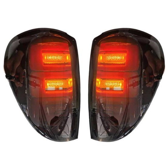 Πισινά Φανάρια Set Για Mitsubishi L200 2007-2014 Led Bar  Black