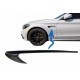Αυτοκόλλητα Σήματα Φτερού Για Mercedes-Benz  GLC X253 , C-Class W205 , E--Class W213 Μαύρο Γυαλιστερό 2 Τεμάχια
