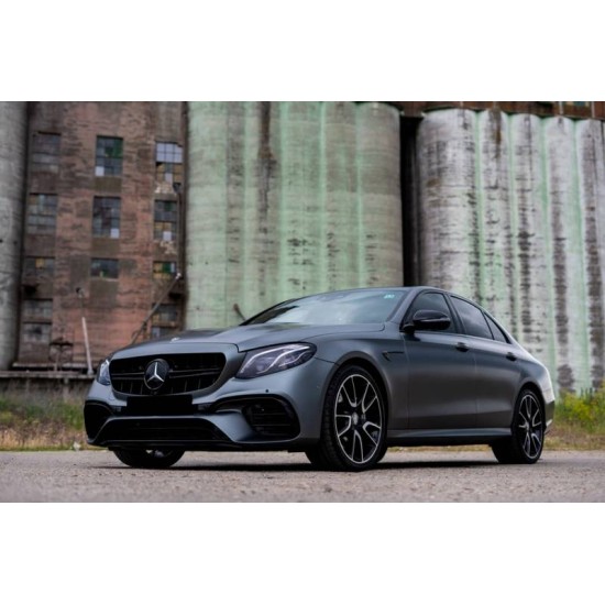 Αυτοκόλλητα Σήματα Φτερού Για Mercedes-Benz  GLC X253 , C-Class W205 , E--Class W213 Μαύρο Γυαλιστερό 2 Τεμάχια