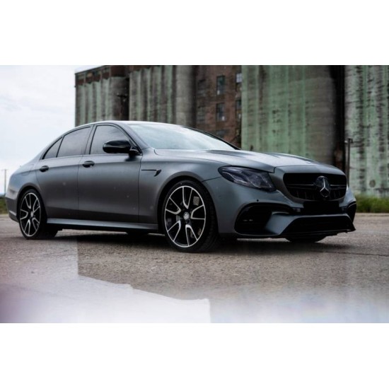 Αυτοκόλλητα Σήματα Φτερού Για Mercedes-Benz  GLC X253 , C-Class W205 , E--Class W213 Μαύρο Γυαλιστερό 2 Τεμάχια