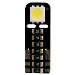 Λάμπες Led T10 12volt 3W 1 Smd Led Canbus Λευκό Φως RaceSport LIT0541 2 Τεμάχια