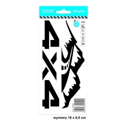 Αυτοκόλλητο Σήμα Αυτοκινήτου ''4x4'' 18cm x 8,6cm Μαύρο 1 Τεμάχιο Αυτοκόλλητο Σήμα Αυτοκινήτου ''4x4'' 18cm x 8,6cm Μαύρο 1 Τεμάχιο