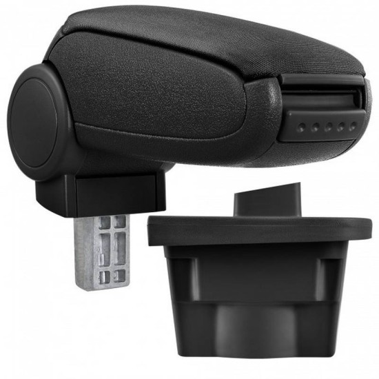 Κονσόλα Χειροφρένου Τεμπέλης  "Oem" Design Για Opel Astra J 2009-2015 Υφασμάτινος Μαύρο Χρώμα