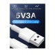 Καλώδιο Φόρτισης USB Type C Earldom EC-131C 5V 3A 1m 1 Τεμάχιο