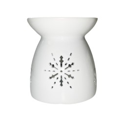 Κεραμικός Αρωματιστής Snow Flake 9.8 x 10.8 x 10cm Λευκό Themagio 77000 Κεραμικός Αρωματιστής Snow Flake 9.8 x 10.8 x 10cm Λευκό Themagio 77000