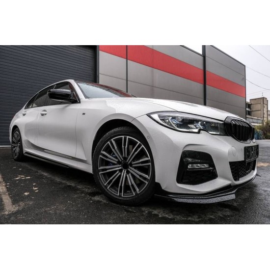 Καπάκια Καθρεφτών Για Bmw 3 Series G20 G21 G28 2017+ M4 Look Γυαλιστερό Μαύρο 2 Τεμάχια