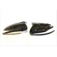 Καπάκια Καθρεφτών Για Mercedes-Benz C-Class W205 , E-Class W213 , S-Class W222 , GLC X253 M4 Look Γυαλιστερό Μαύρο 2 Τεμάχια