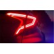 Πισινά Φανάρια Set Για Toyota C-HR 2016-2019 Full Led Bar / Dynamic Φλας Κόκκινα
