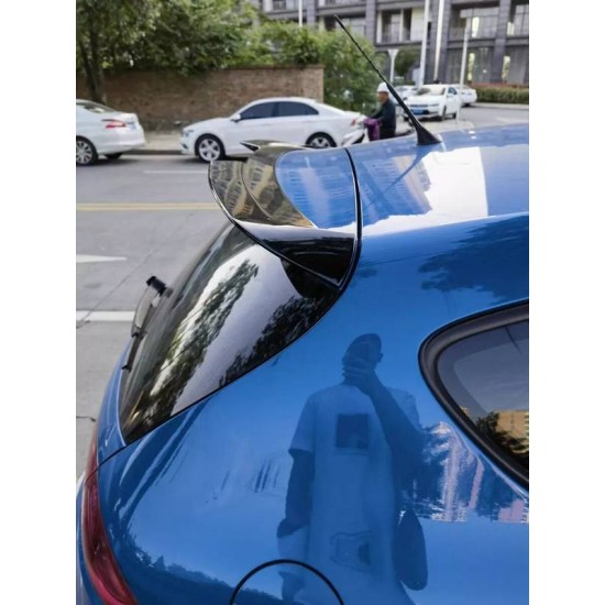 Αεροτομή Οροφής Για Seat Leon 1P 09-13 Cupra Look Από Abs Πλαστικό Μαύρη Γυαλιστερή