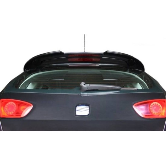 Αεροτομή Οροφής Για Seat Leon 1P 09-13 Cupra Look Από Abs Πλαστικό Μαύρη Γυαλιστερή