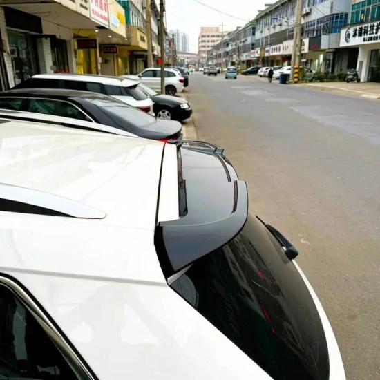 Αεροτομή Πορτ Παγκάζ Για Skoda Kodiaq 2016+ Μαύρο Γυαλιστερό Από Abs Πλαστικό