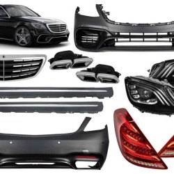 Body Kit Για Mercedes-Benz S-Class W222 13-17 Facelift 17-20 Amg 63 Look Body Kit Για Mercedes-Benz S-Class W222 13-17 Facelift 17-20 Amg 63 Look