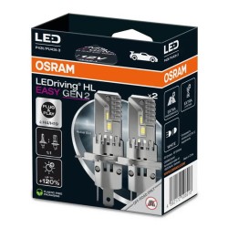 Λάμπες Led H4/H19 Osram LEDriving HL Easy Gen2 12volt 25watt 1850/1500 lm 6500k 2 Τεμάχια Λάμπες Led H4/H19 Osram LEDriving HL Easy Gen2 12volt 25watt 1850/1500 lm 6500k 2 Τεμάχια