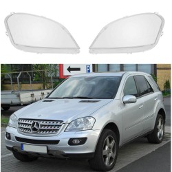 Κρύσταλλα Φαναριών Για Mercedes-Benz ML-Class W164 05-08 Ζευγάρι 2 Τεμάχια