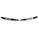 Φρυδάκια Μπροστινών Φαναριών Για VW Polo 6R 6C 09-17 Evil Eye Μαύρο Γυαλιστερό 2 Τεμάχια